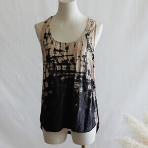 Gypsy 05 Silk Tie-dye tank top size XS
